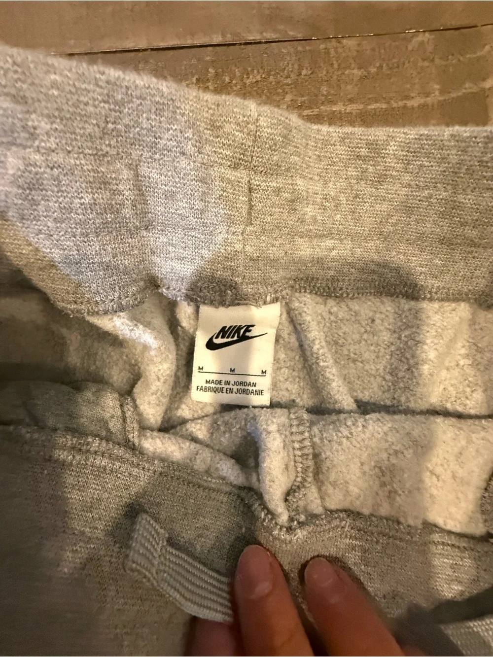 Nike Gray Heather Kids Jogger Sweatpants